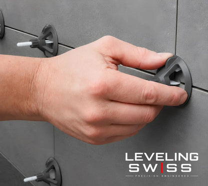 LEVELING SWISS Fliesen-Nivelliersystem für eine präzise Fliesenverlegung