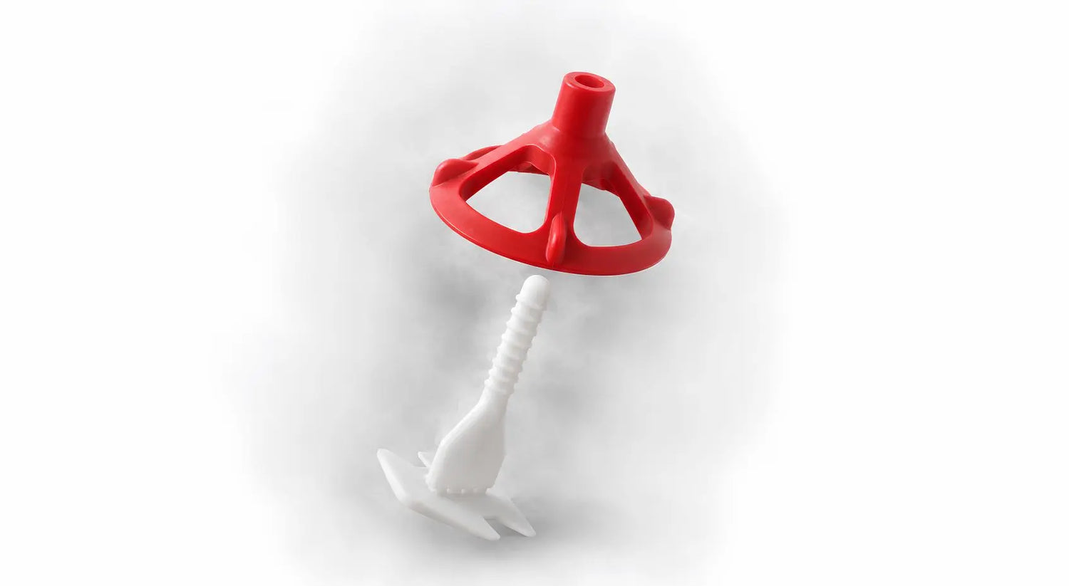 Leveling Swiss tile leveling cap and clip – system component for precise tile installation.